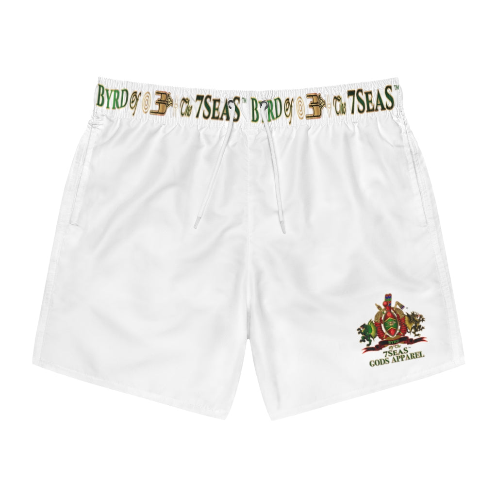 APEP - BYRD OF THE 7SEAS GODS APPAREL - NATURAL WHITE - Gods/Men Swim Trunks