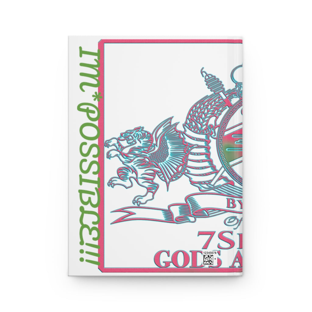 YEMAYA - BYRD OF THE 7SEAS GODS APPAREL - White - Gods & Goddess Hardcover Journal Matte