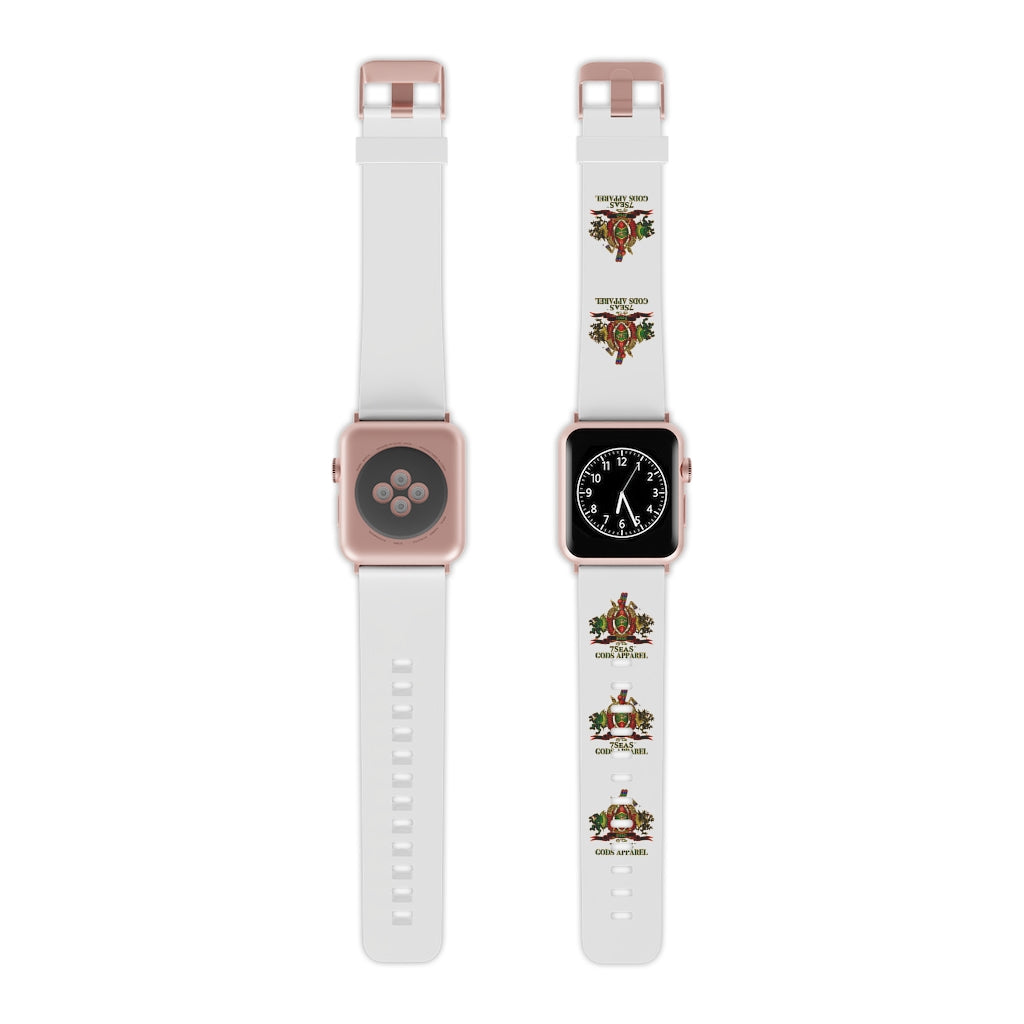 APEP - BYRD OF THE 7SEAS GODS APPAREL - White - Gods & Goddess Watch Band for Apple Watch