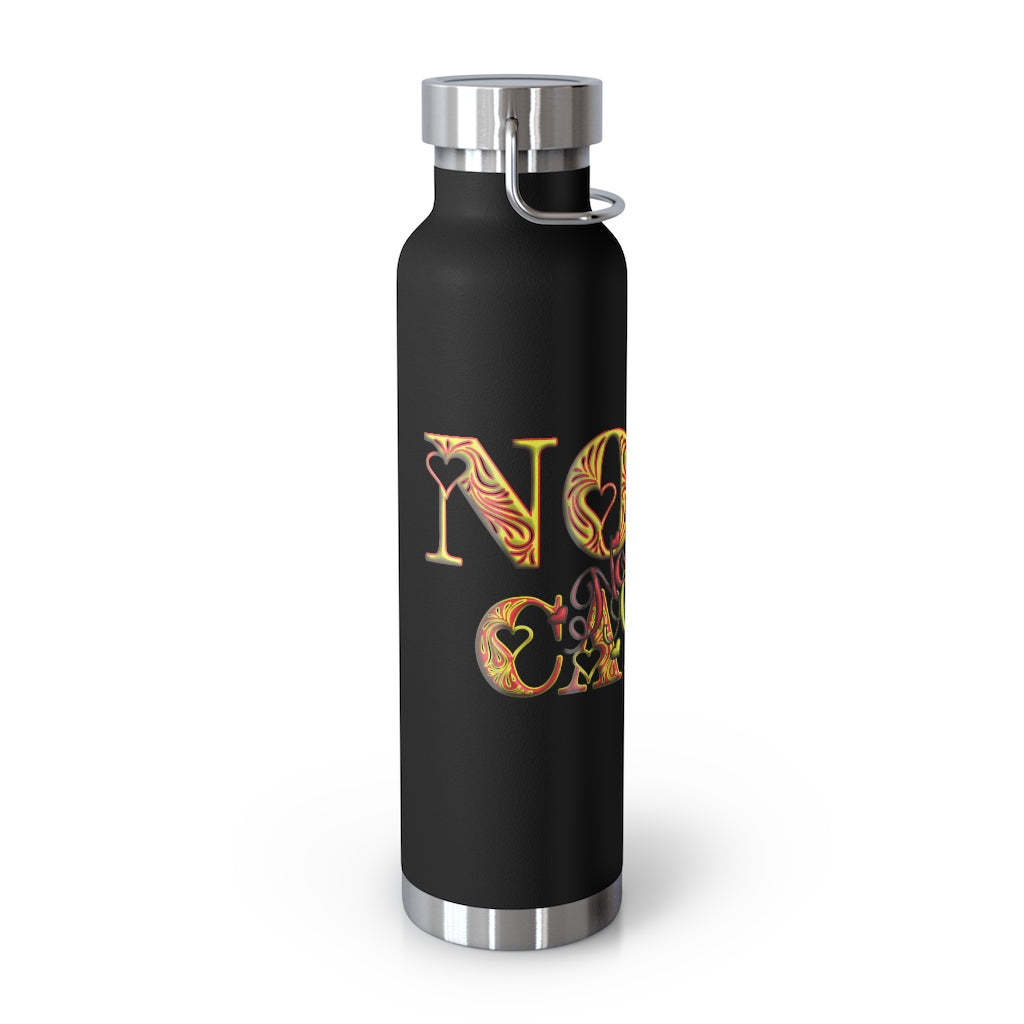 Byrd Of The 7Seas Gods Apparel - Black - Gods & Goddess’s Copper Vacuum Insulated Bottle, 22oz