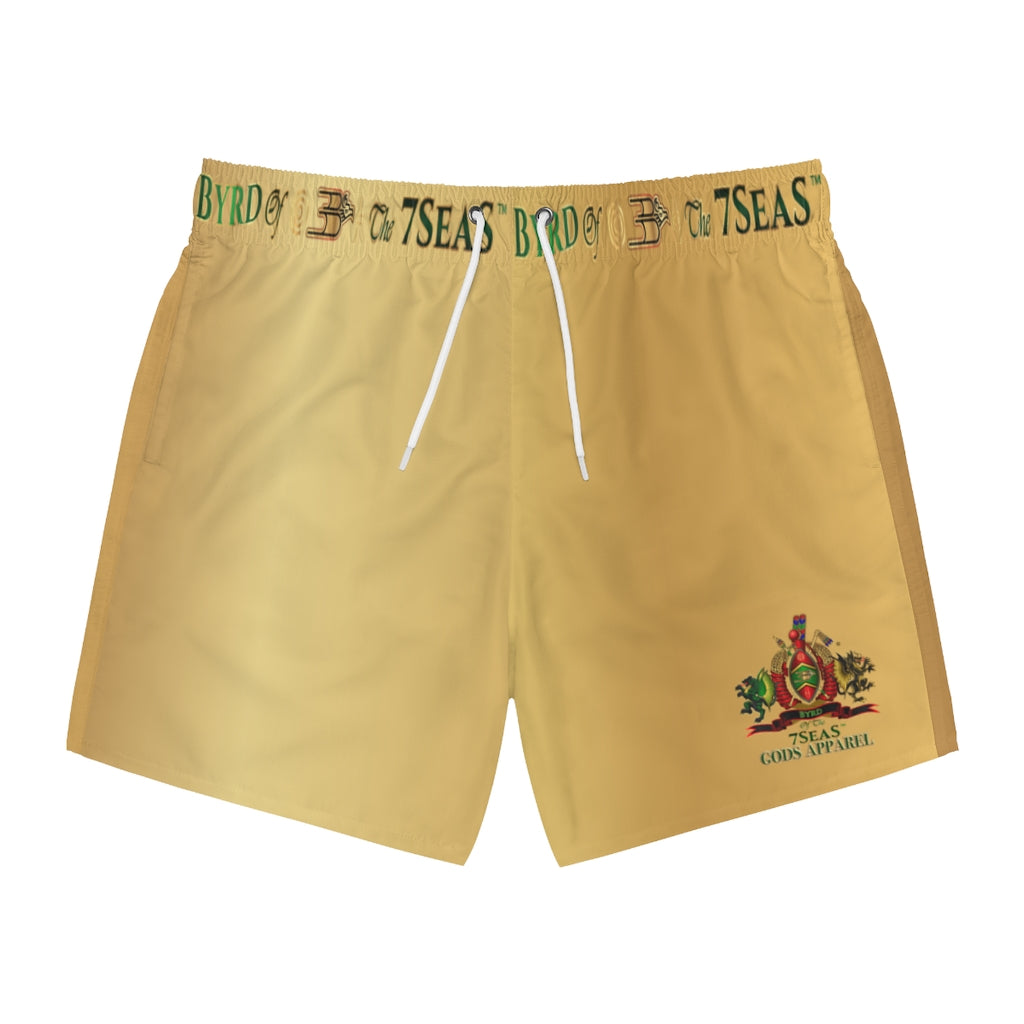 APEP - Byrd Of The 7SEAS GODS APPAREL - NATURAL DUST - Gods/Men Swim Trunks