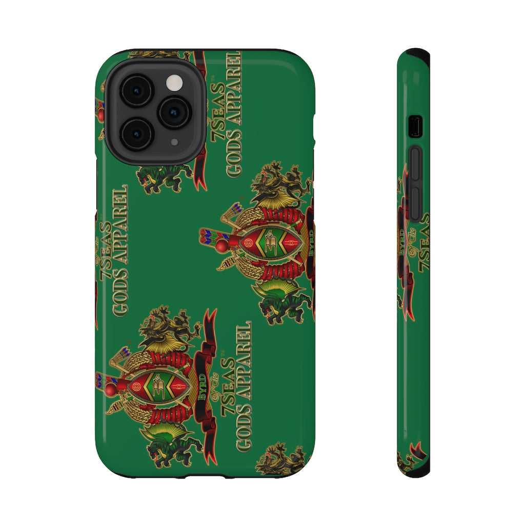 APEP - BYRD OF THE 7SEAS GODS APPAREL - GREEN - Impact-Resistant Phone Cases