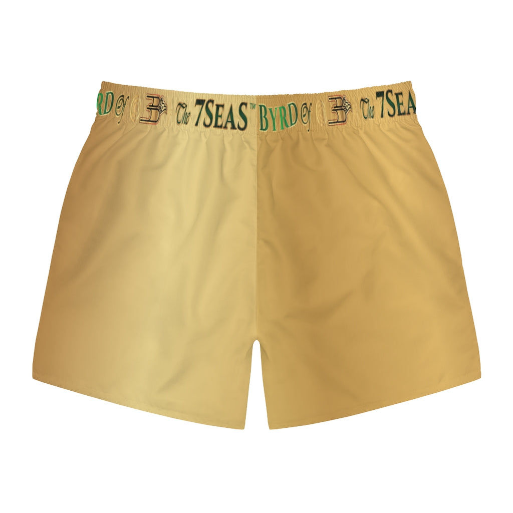 APEP - Byrd Of The 7SEAS GODS APPAREL - NATURAL DUST - Gods/Men Swim Trunks