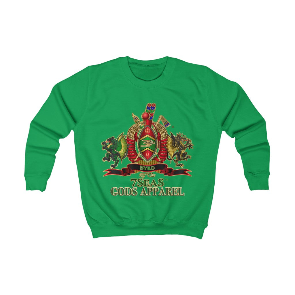 APEP - BYRD OF THE 7SEAS GODS APPAREL - Gods & Goddess Kids Sweatshirt