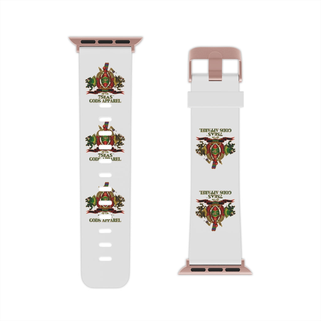 APEP - BYRD OF THE 7SEAS GODS APPAREL - White - Gods & Goddess Watch Band for Apple Watch