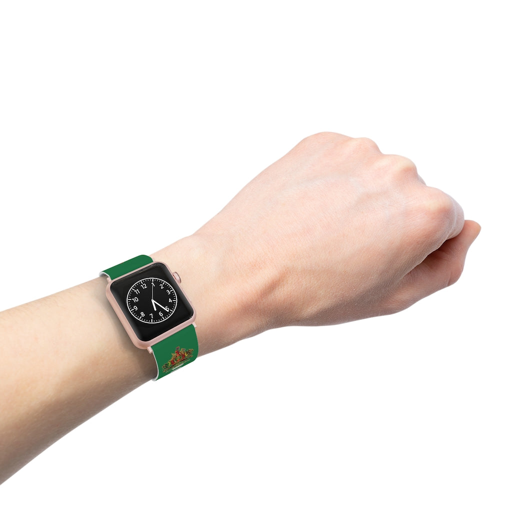 APEP - BYRD OF THE 7SEAS GODS APPAREL - Green - Gods & Goddess Watch Band for Apple Watch