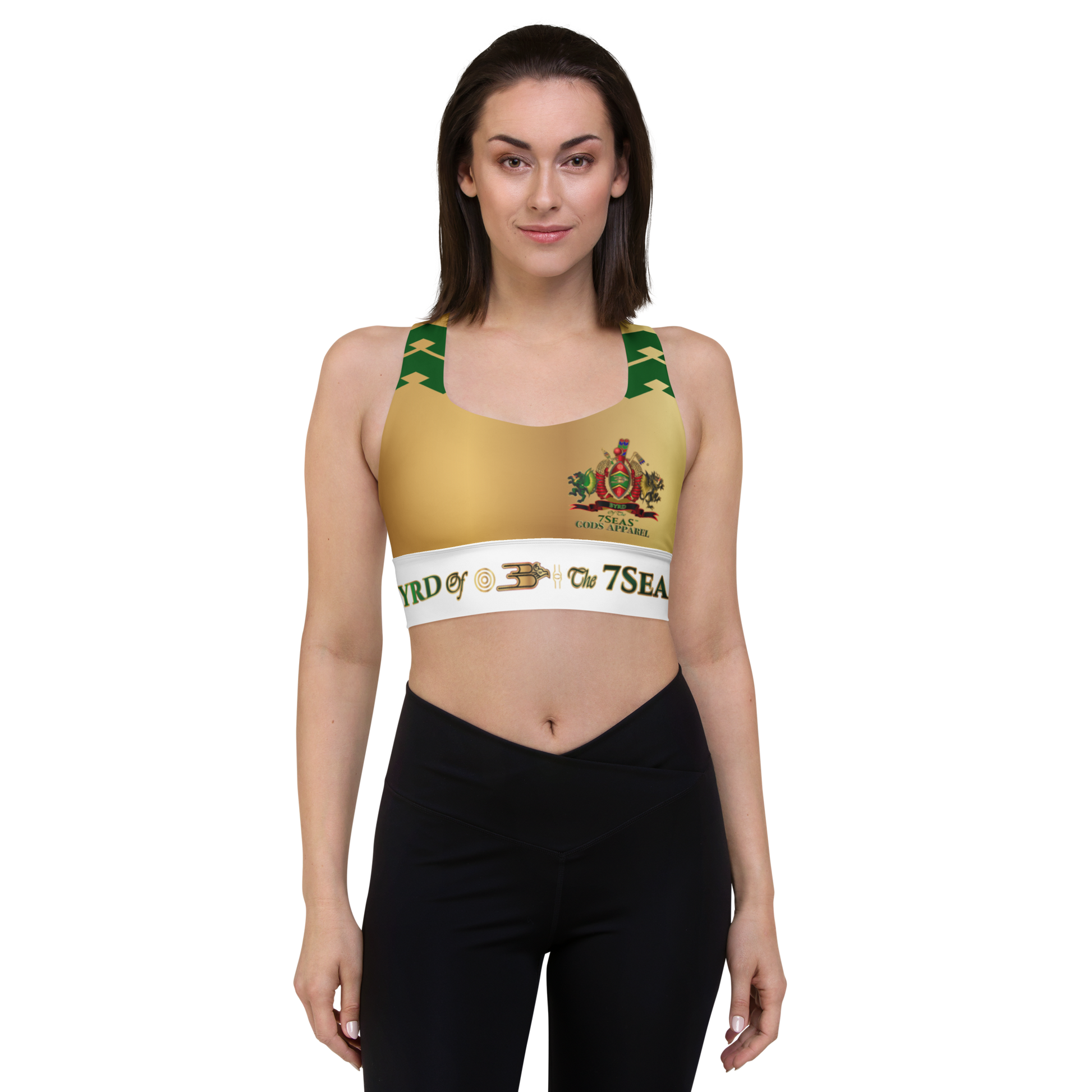 APEP - BYRD OF THE 7SEAS GODS APPAREL - DUST - Longline sports bra