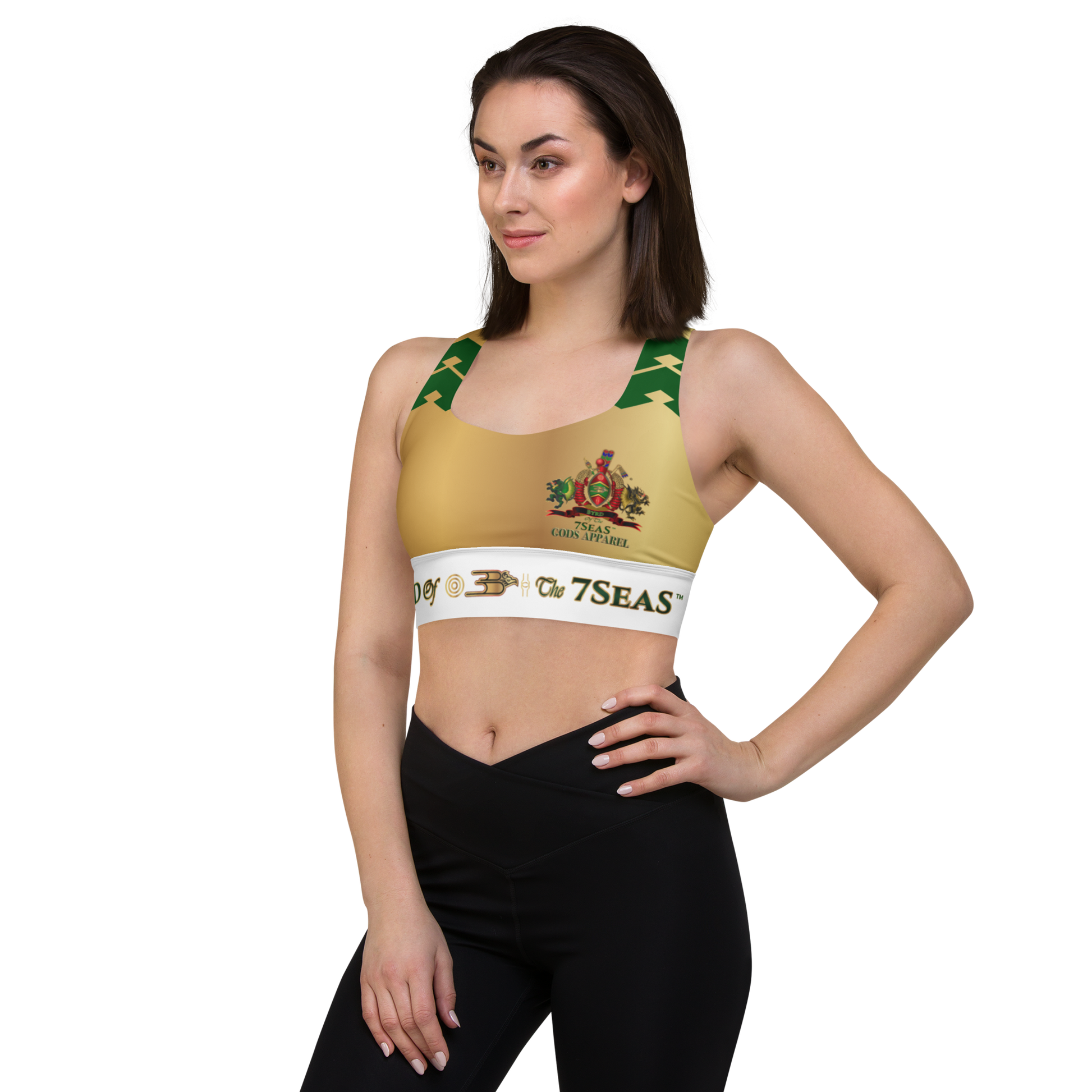 APEP - BYRD OF THE 7SEAS GODS APPAREL - DUST - Longline sports bra