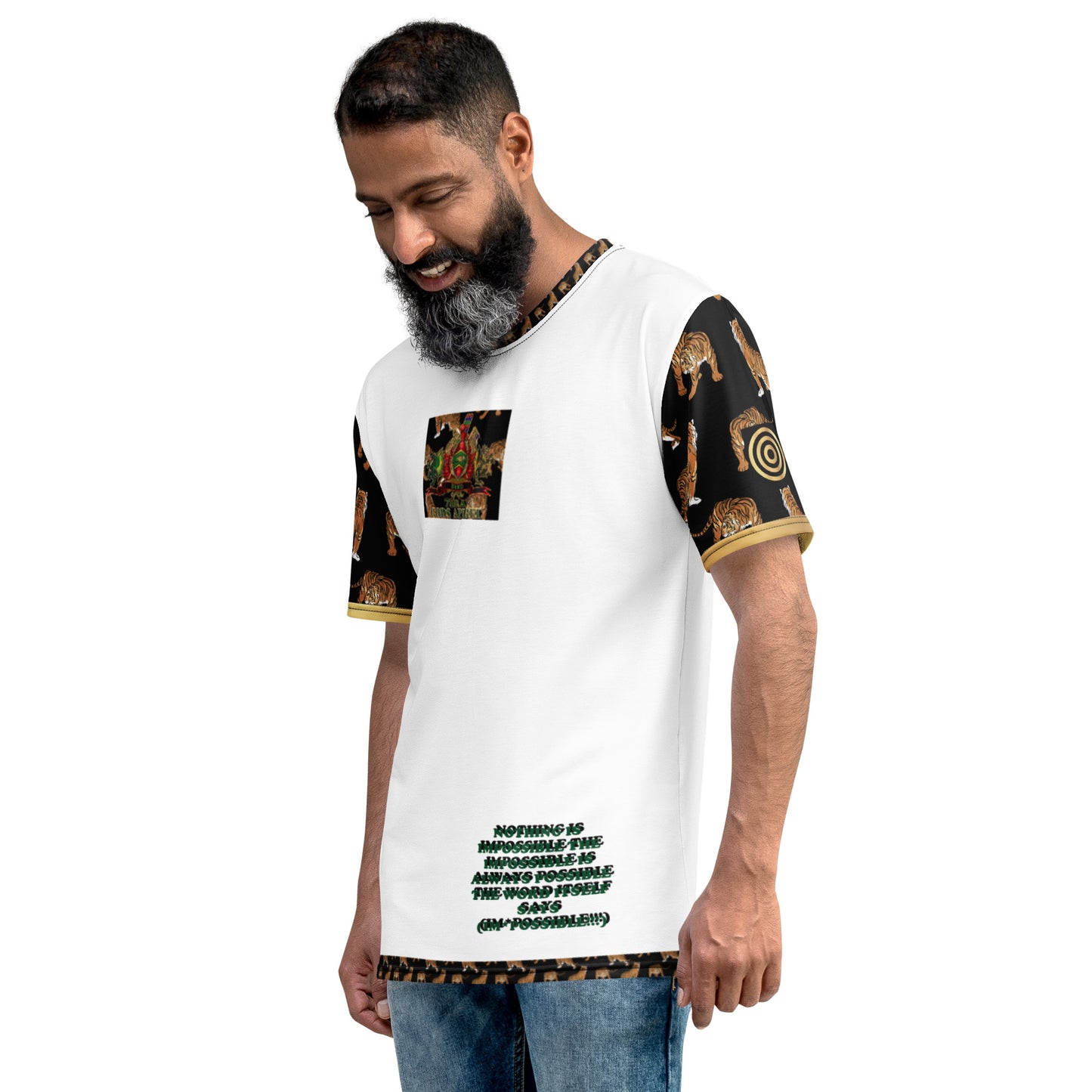 APEP - BYRD OF THE 7SEAS GODS APPAREL - White - Tiger Edition - Gods/Men AOP t-shirt