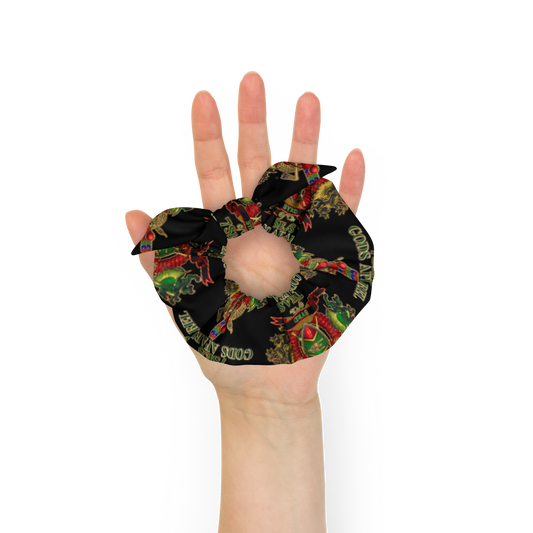 APEP - BYRD OF THE 7SEAS GODS APPAREL - Black - Goddess Scrunchie