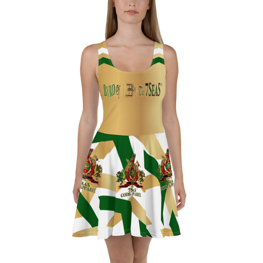 APEP - BYRD OF THE 7SEAS GODS APPAREL - Dust - Goddess/Women Skater Dress