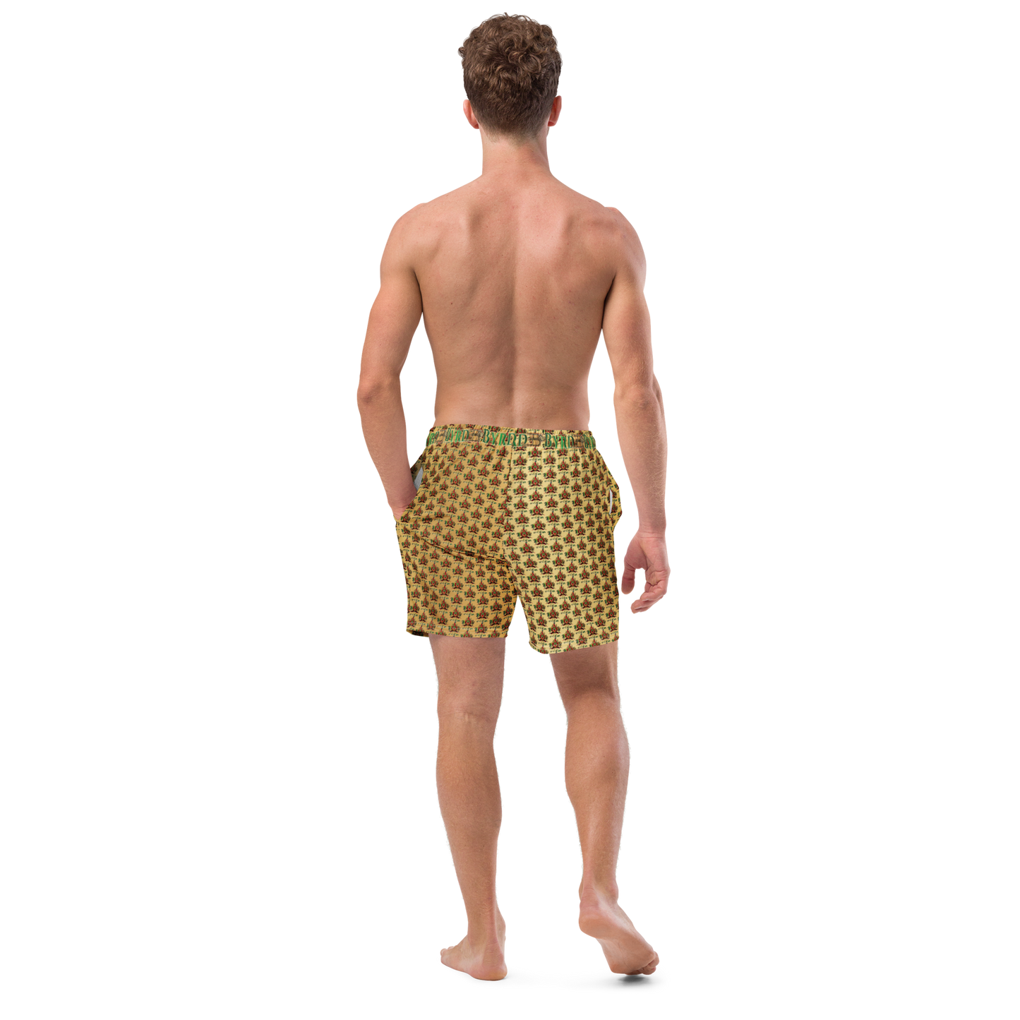 APEP - BYRD OF THE 7SEAS GODS APPAREL - DUST - Gods/Men swim trunks