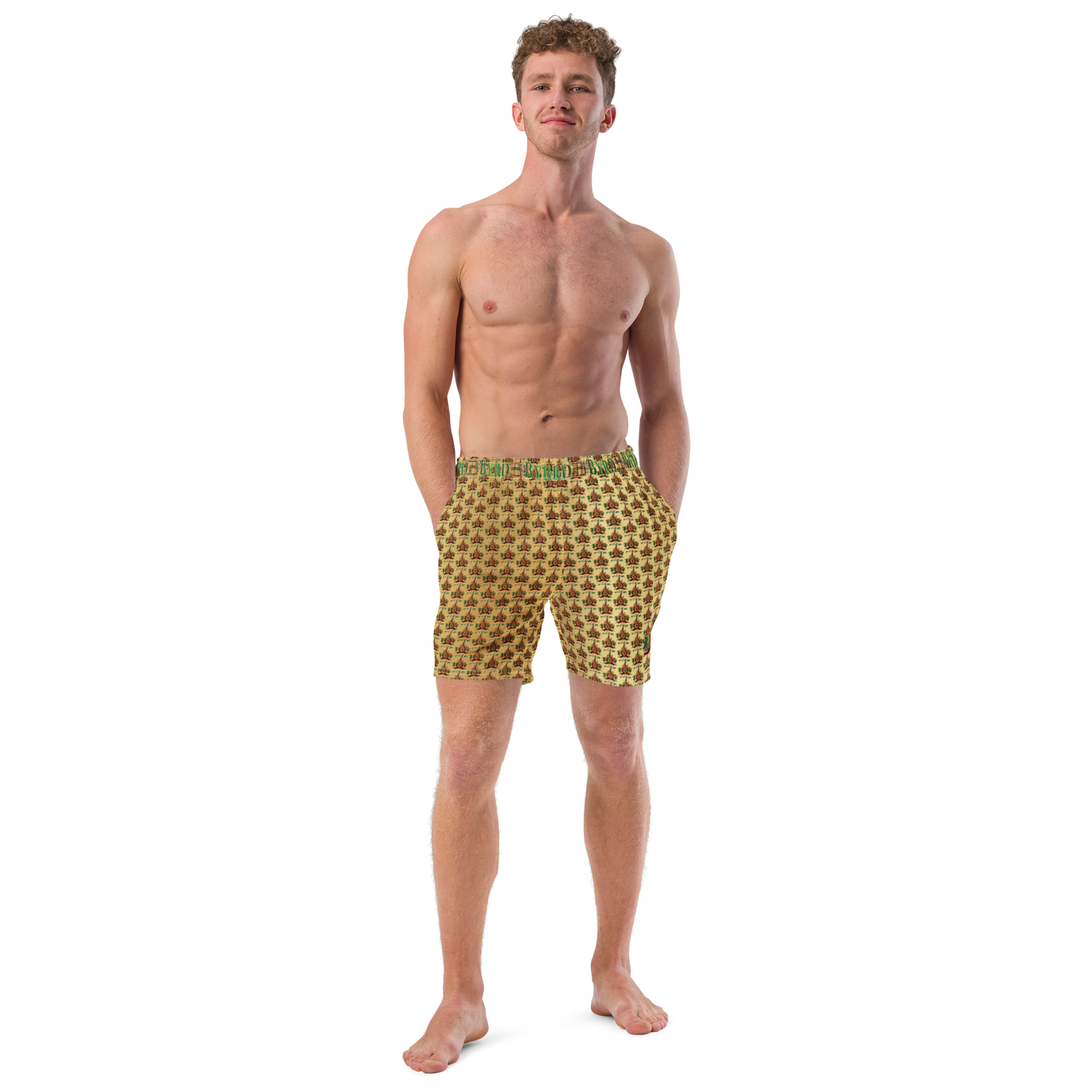 APEP - BYRD OF THE 7SEAS GODS APPAREL - DUST - Gods/Men swim trunks