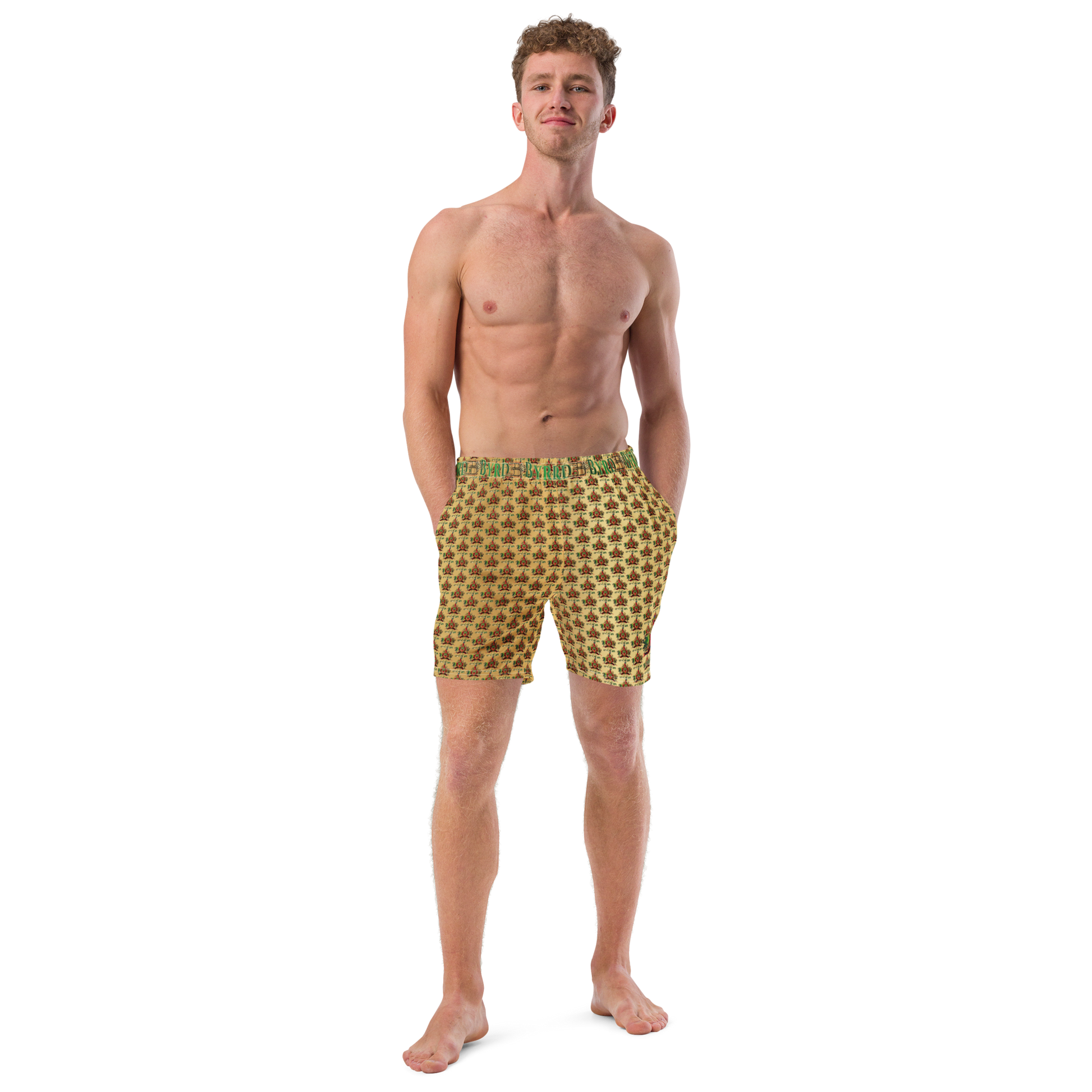 APEP - BYRD OF THE 7SEAS GODS APPAREL - DUST - Gods/Men swim trunks