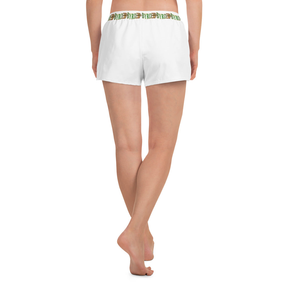 APEP - BYRD OF THE 7SEAS GODS APPAREL - NATURAL WHITE - Goddess/Women Athletic Short Shorts