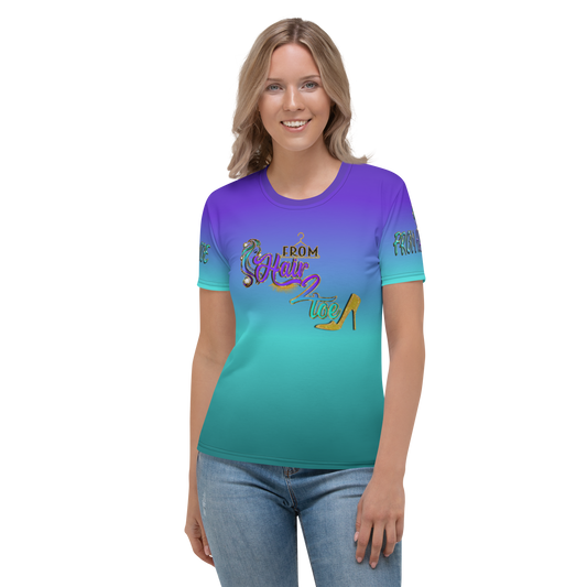 Byrd Of The 7Seas Gods Apparel - From Hair 2Toe - Women's T-shirt