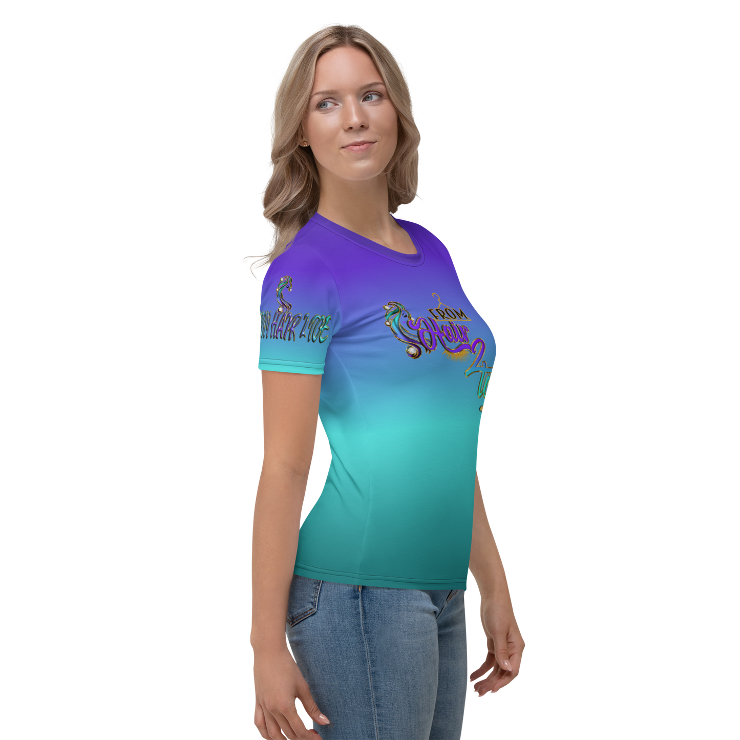 Byrd Of The 7Seas Gods Apparel - From Hair 2Toe - Women's T-shirt