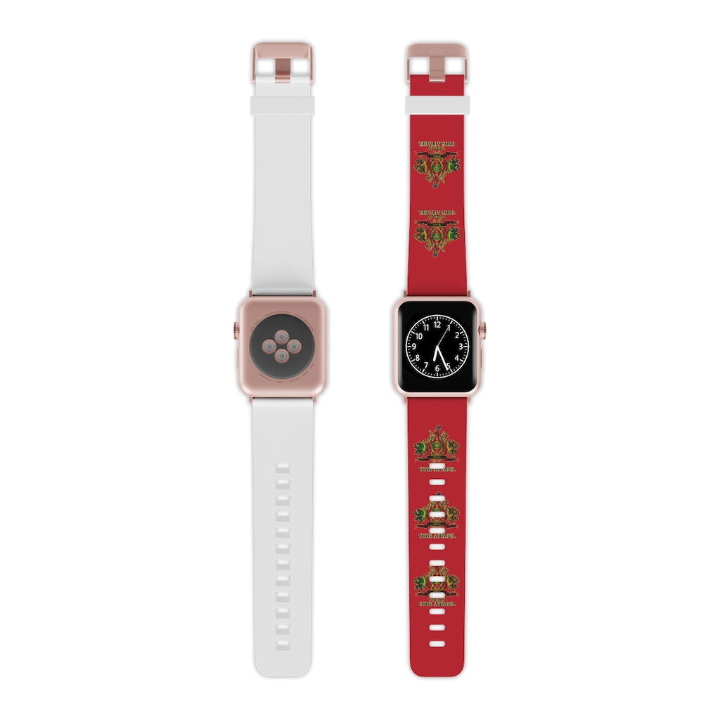 APEP - BYRD OF THE 7SEAS GODS APPAREL - Red - Gods & Goddess Watch Band for Apple Watch