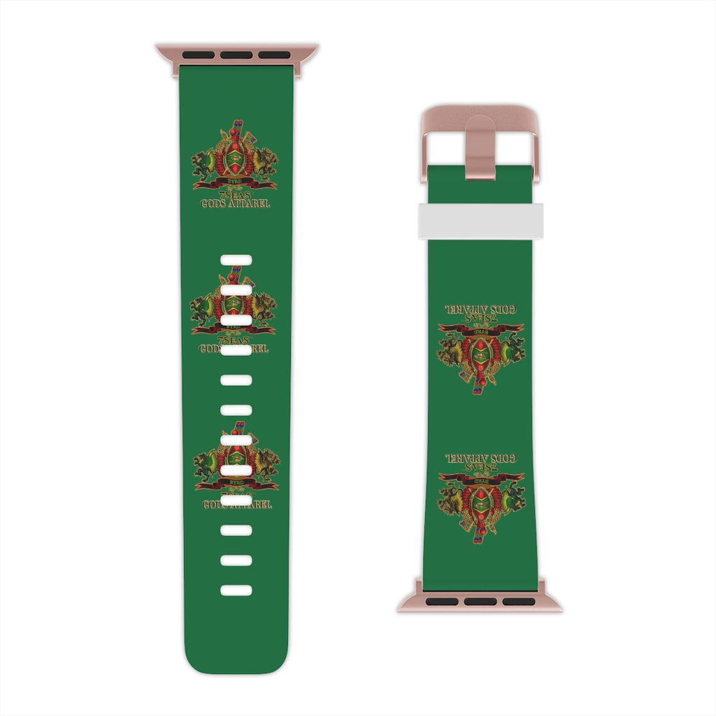 APEP - BYRD OF THE 7SEAS GODS APPAREL - Green - Gods & Goddess Watch Band for Apple Watch