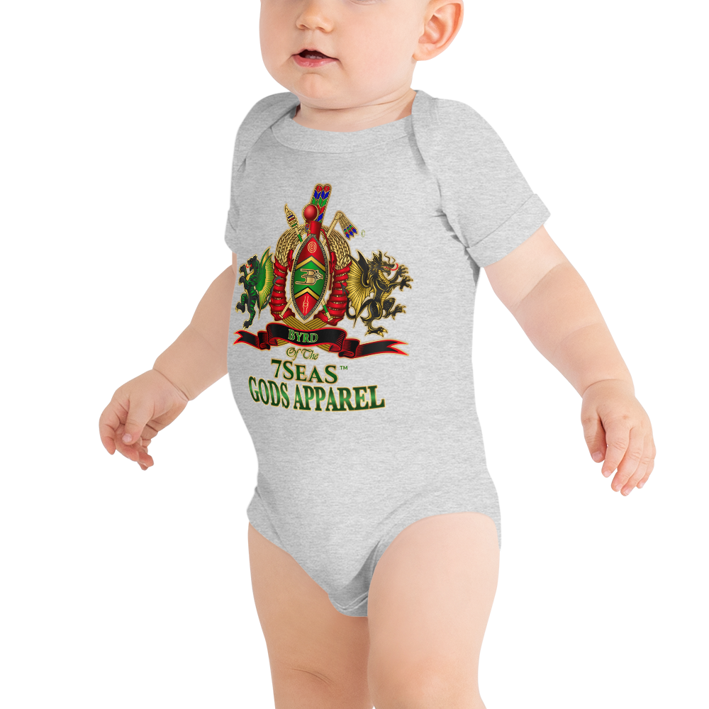 APEP - BYRD OF THE 7SEAS GODS APPAREL - Baby Gods & Goddess unisex short sleeve one piece