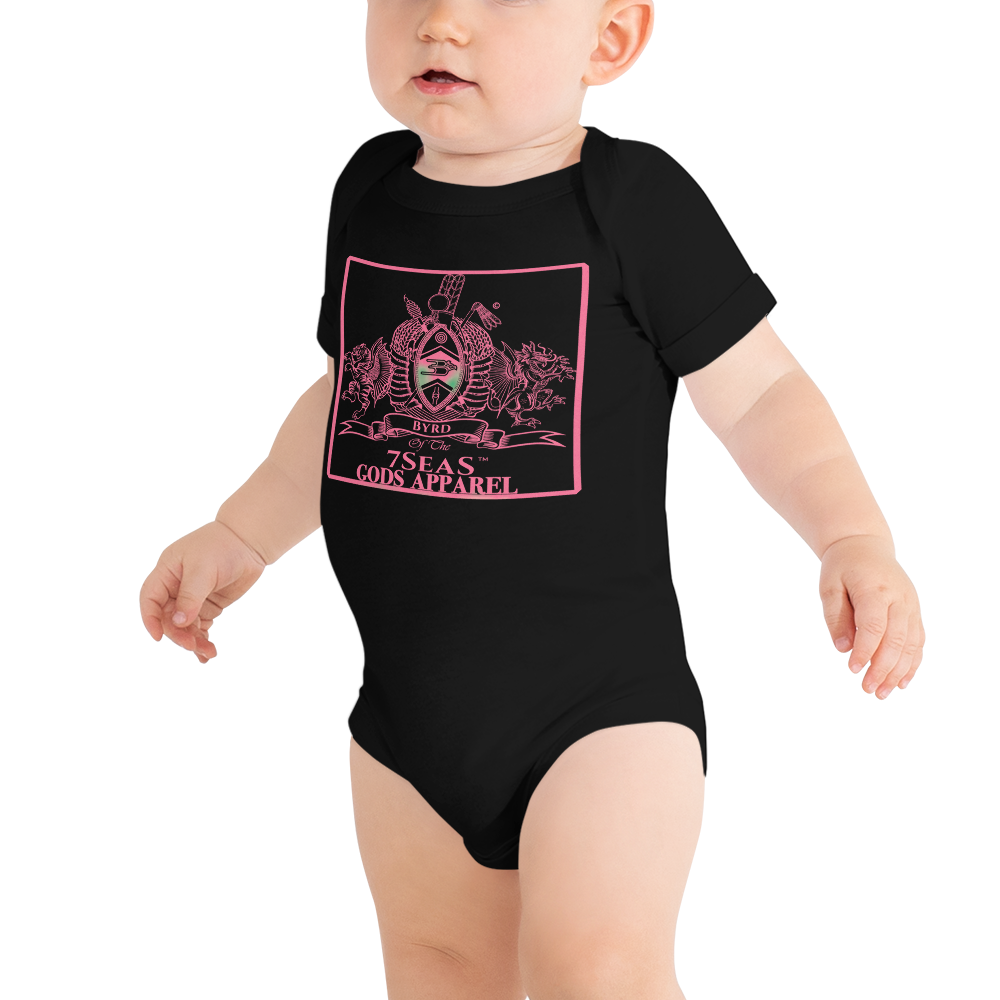 TIAMAT - BYRD OF THE 7SEAS GODS APPAREL - PINK - Baby Gods & Goddess short sleeve one piece