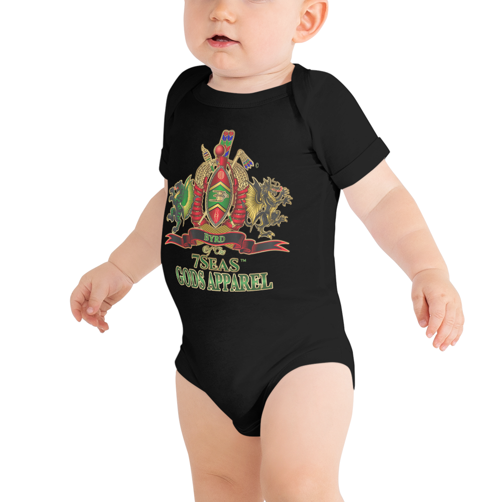 APEP - BYRD OF THE 7SEAS GODS APPAREL - Baby Gods & Goddess unisex short sleeve one piece