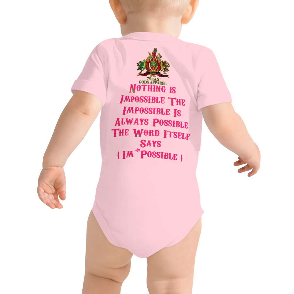 TIAMAT - BYRD OF THE 7SEAS GODS APPAREL - PINK - Baby Gods & Goddess short sleeve one piece