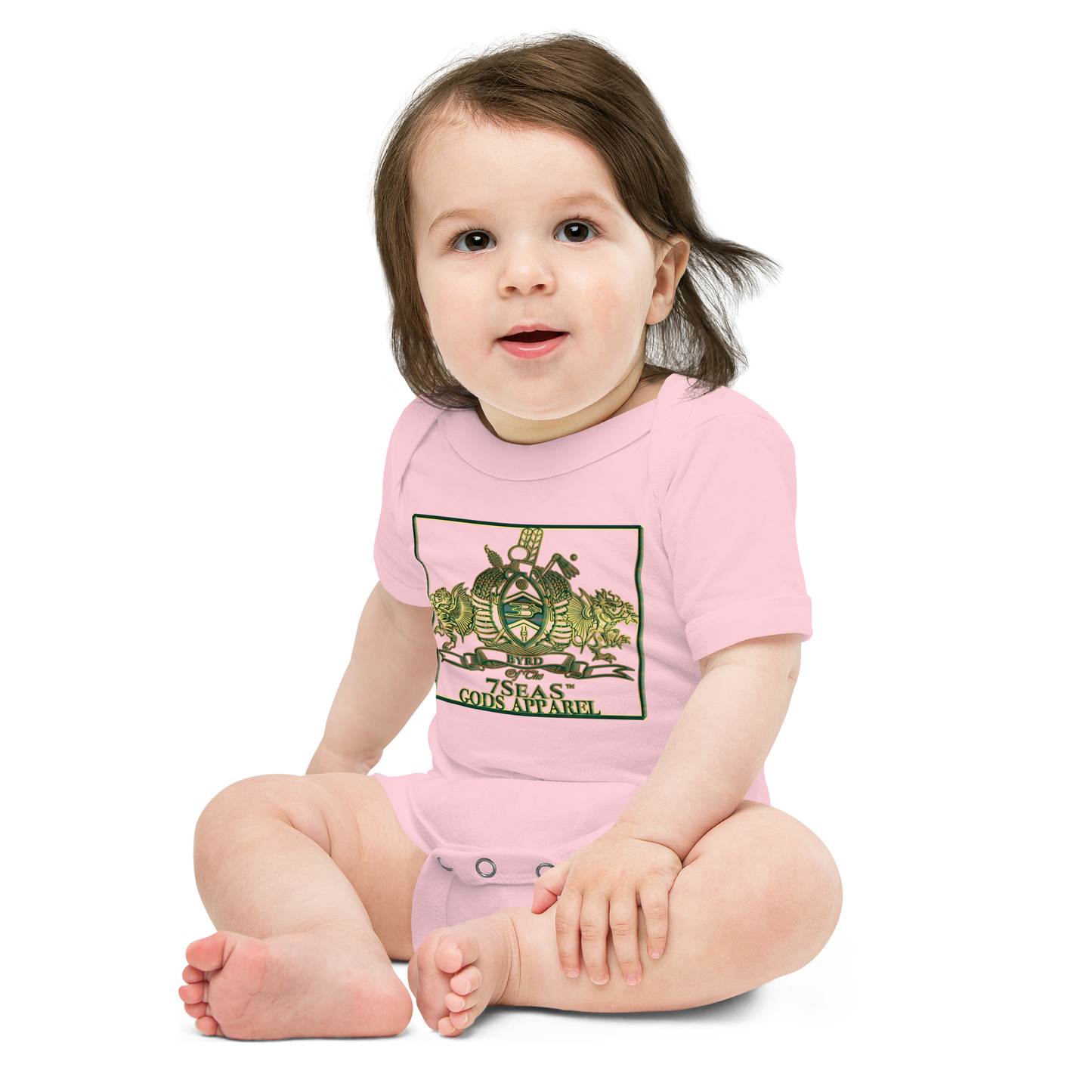 ENBYRD - BYRD OF THE 7SEAS GODS APPAREL - Baby Gods & Goddess short sleeve one piece