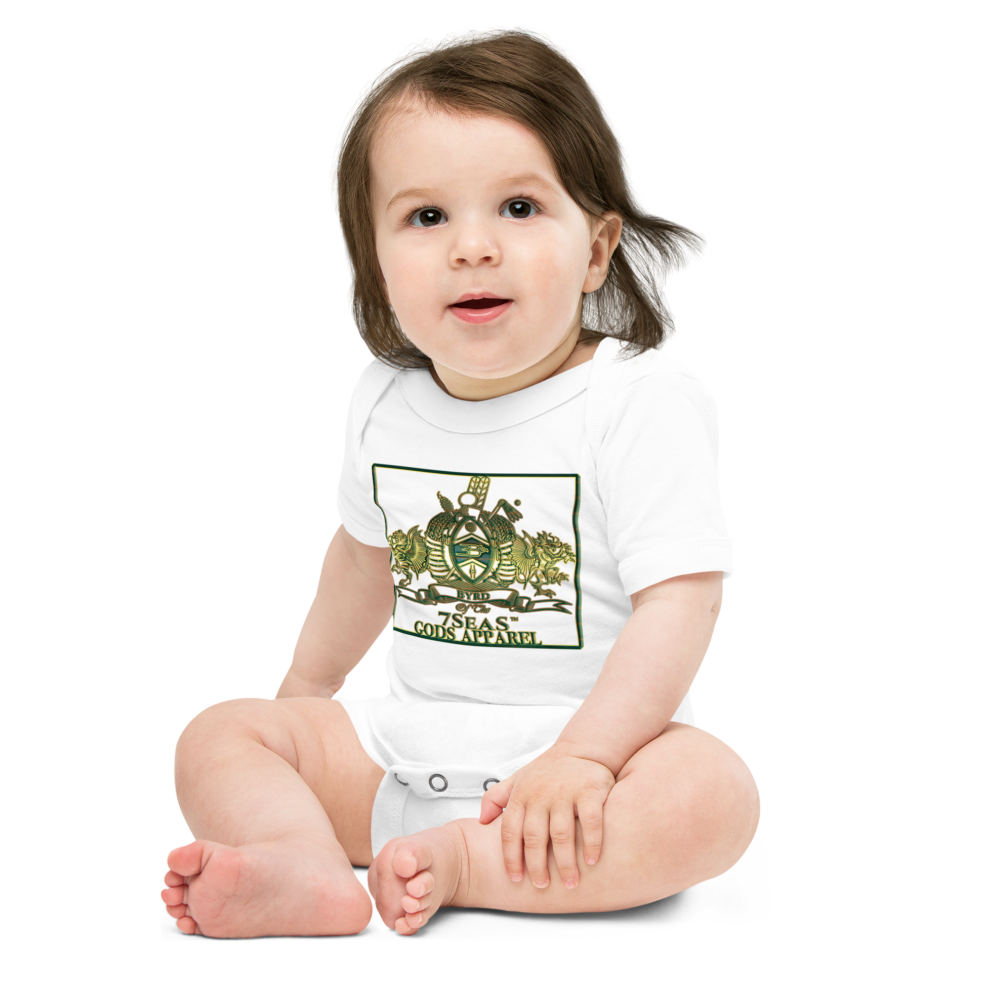 ENBYRD - BYRD OF THE 7SEAS GODS APPAREL - Baby Gods & Goddess short sleeve one piece