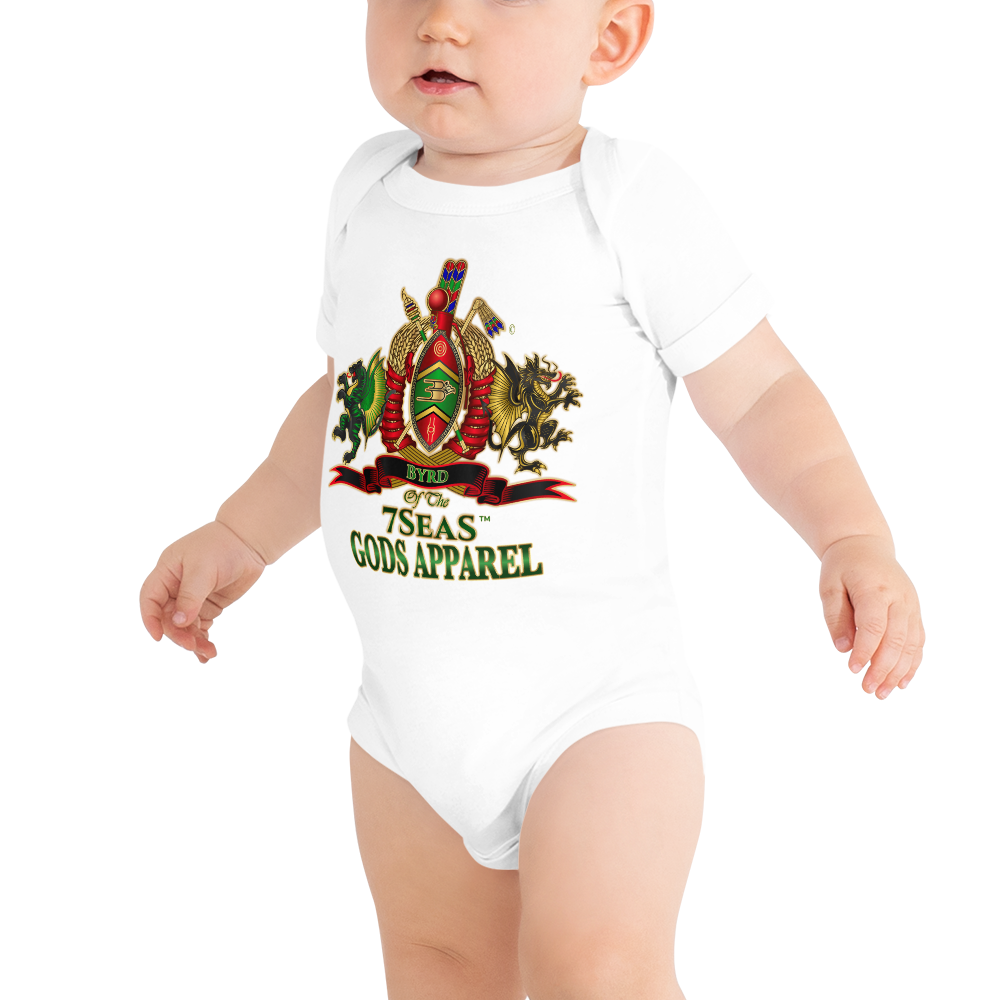 APEP - BYRD OF THE 7SEAS GODS APPAREL - Baby Gods & Goddess unisex short sleeve one piece