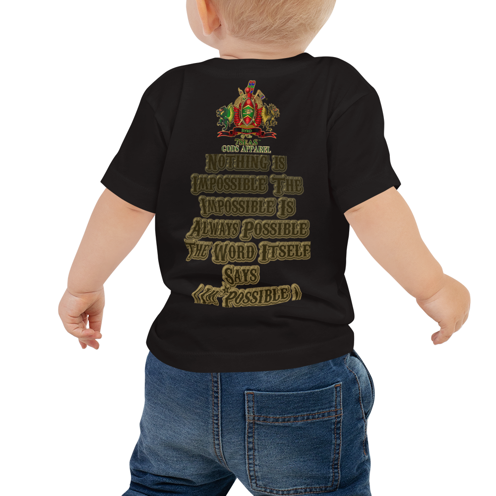 KHNUM - BYRD OF THE 7SEAS GODS APPAREL - BROWN - Baby Gods & Goddess Jersey Short Sleeve Tee