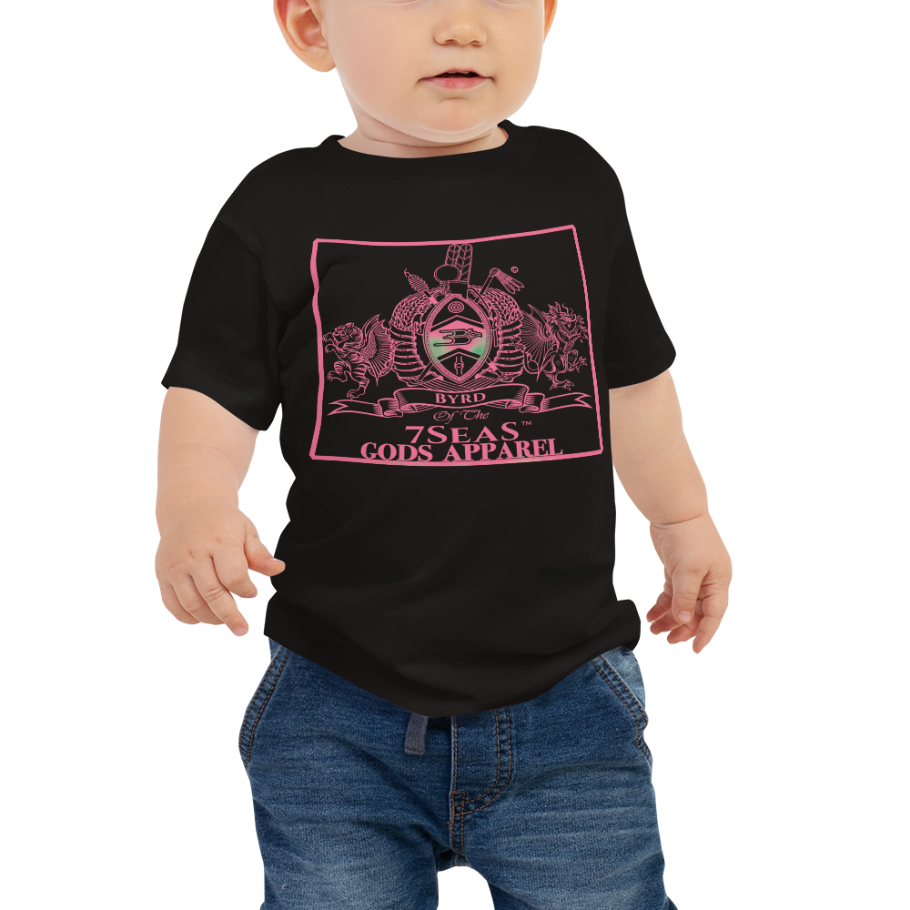 TIAMAT - BYRD OF THE 7SEAS GODS APPAREL - PINK - Baby Gods & Goddess Jersey Short Sleeve Tee