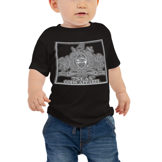 AMUN MIN - Grey - BYRD OF THE 7SEAS GODS APPAREL - Baby Gods&Goddess Jersey Short Sleeve Tee