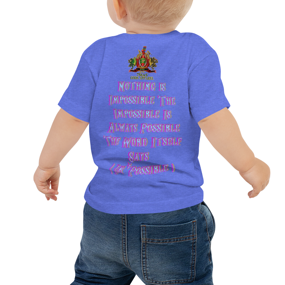 BUNZI - BYRD OF THE 7SEAS GODS APPAREL - Baby Gods & Goddess Short Sleeve Tee