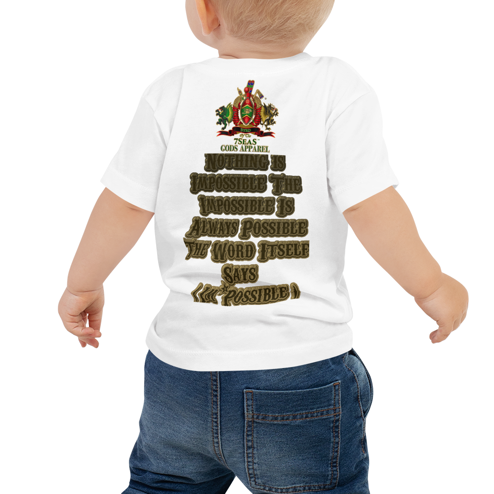 KHNUM - BYRD OF THE 7SEAS GODS APPAREL - BROWN - Baby Gods & Goddess Jersey Short Sleeve Tee