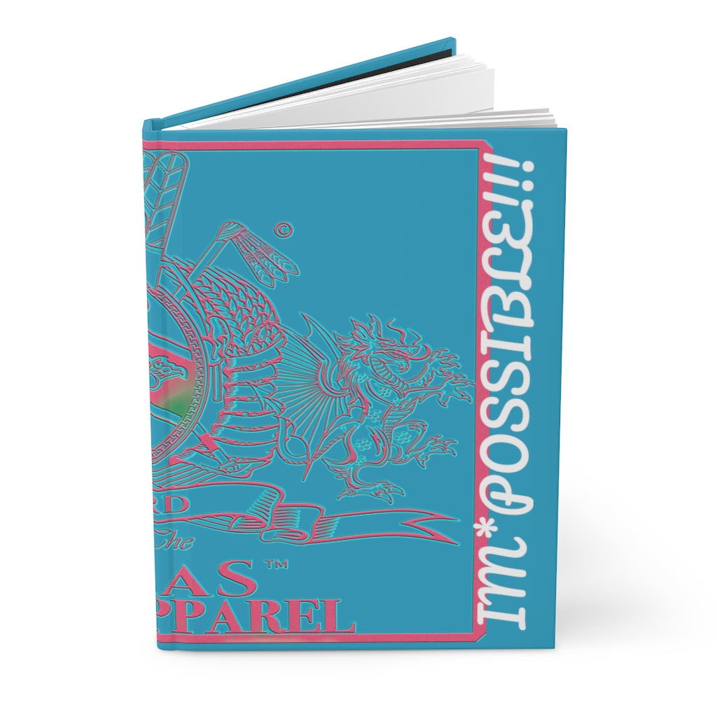 YEMAYA - BYRD OF THE 7SEAS GODS APPAREL - Blue - Gods & Goddess Hardcover Journal Matte