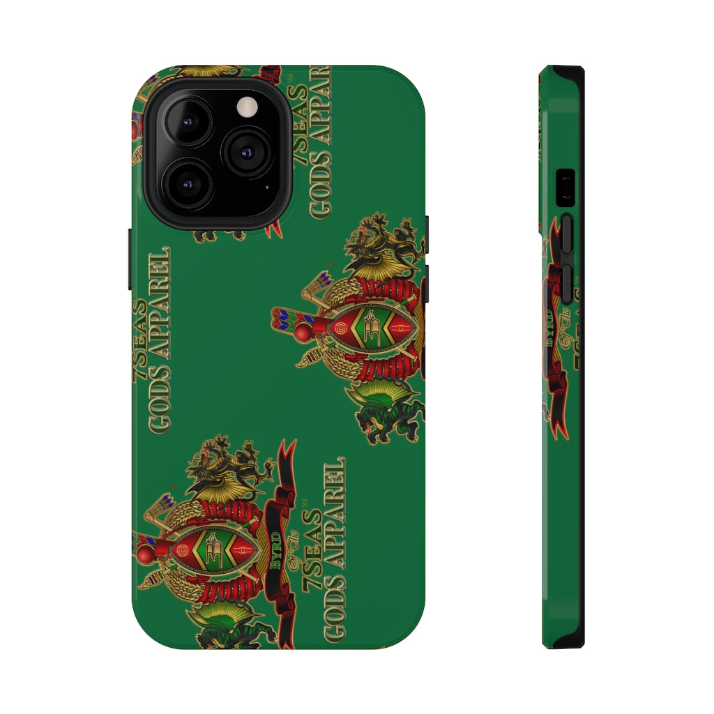 APEP - BYRD OF THE 7SEAS GODS APPAREL - GREEN - Impact-Resistant Phone Cases