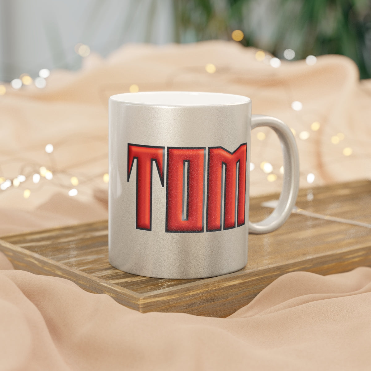 Byrd Of The 7Seas Gods Apparel - Tom IASTYJWU - Metallic Mug (Silver\Gold)