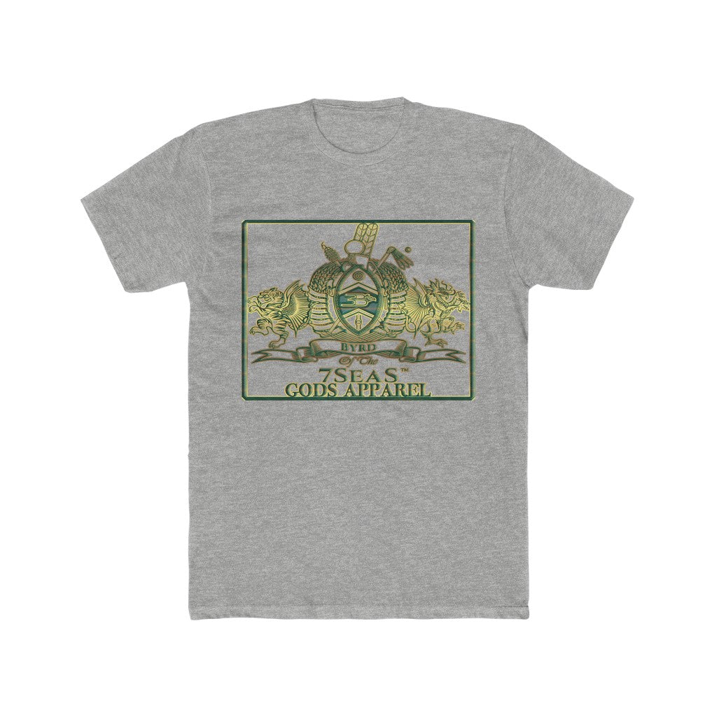 ENBYRD ~ BYRD OF THE 7SEAS GODS APPAREL - GREEN - Mens Cotton Crew Tee