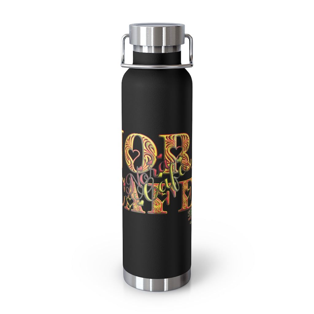 Byrd Of The 7Seas Gods Apparel - Black - Gods & Goddess’s Copper Vacuum Insulated Bottle, 22oz