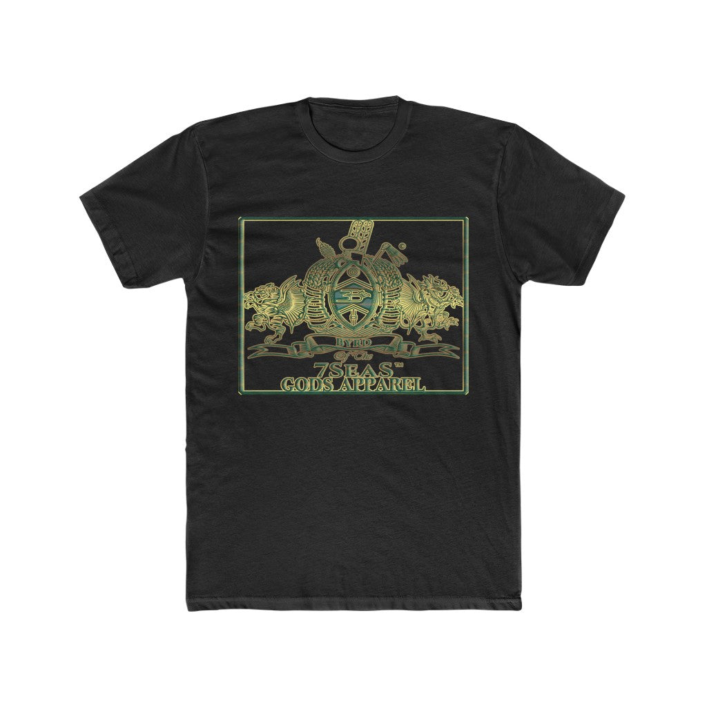 ENBYRD ~ BYRD OF THE 7SEAS GODS APPAREL - GREEN - Mens Cotton Crew Tee