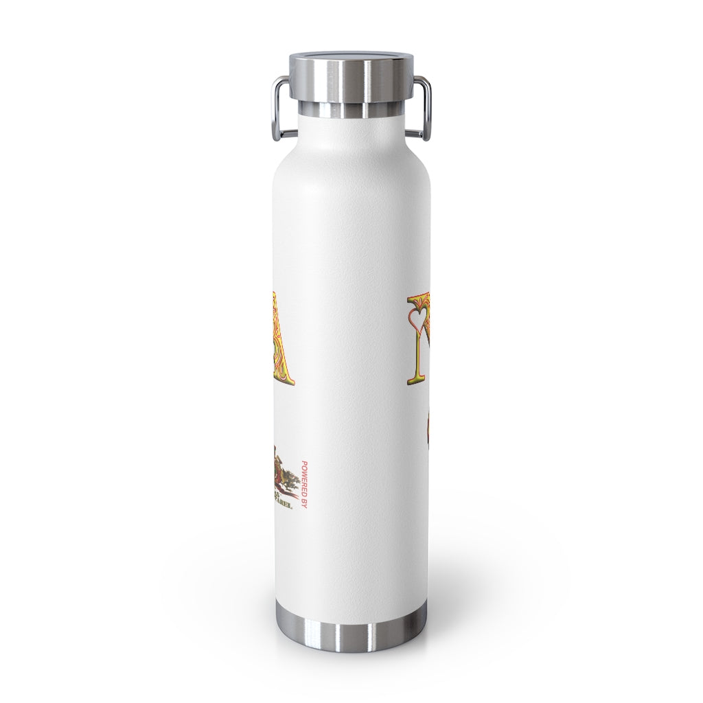 Byrd Of The 7Seas Gods Apparel - Black - Gods & Goddess’s Copper Vacuum Insulated Bottle, 22oz