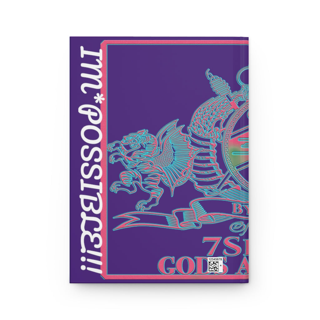 YEMAYA - BYRD OF THE 7SEAS GODS APPAREL - Purple - Gods & Goddess Hardcover Journal Matte