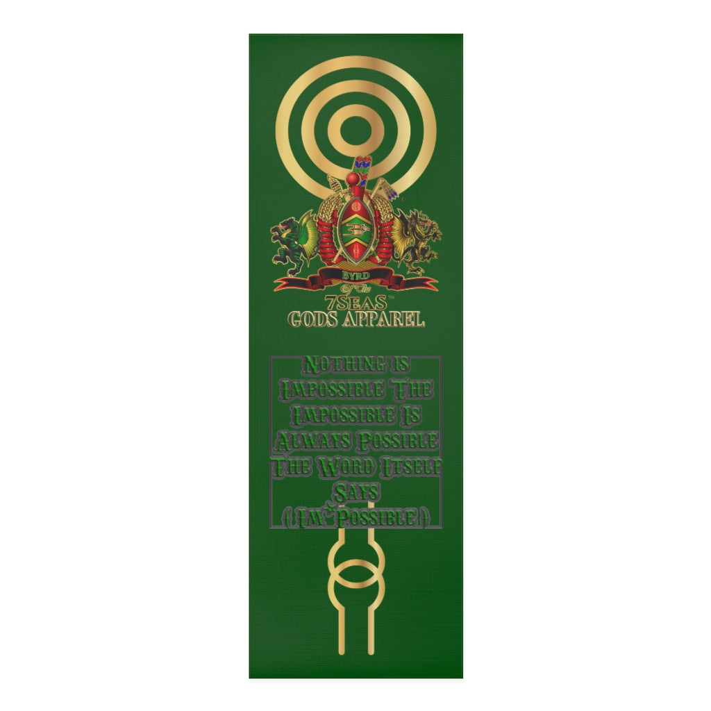 IM*POSSIBLE - BYRD OF THE 7SEAS GODS APPAREL - Green - Gods & Goddess Foam Yoga Mat