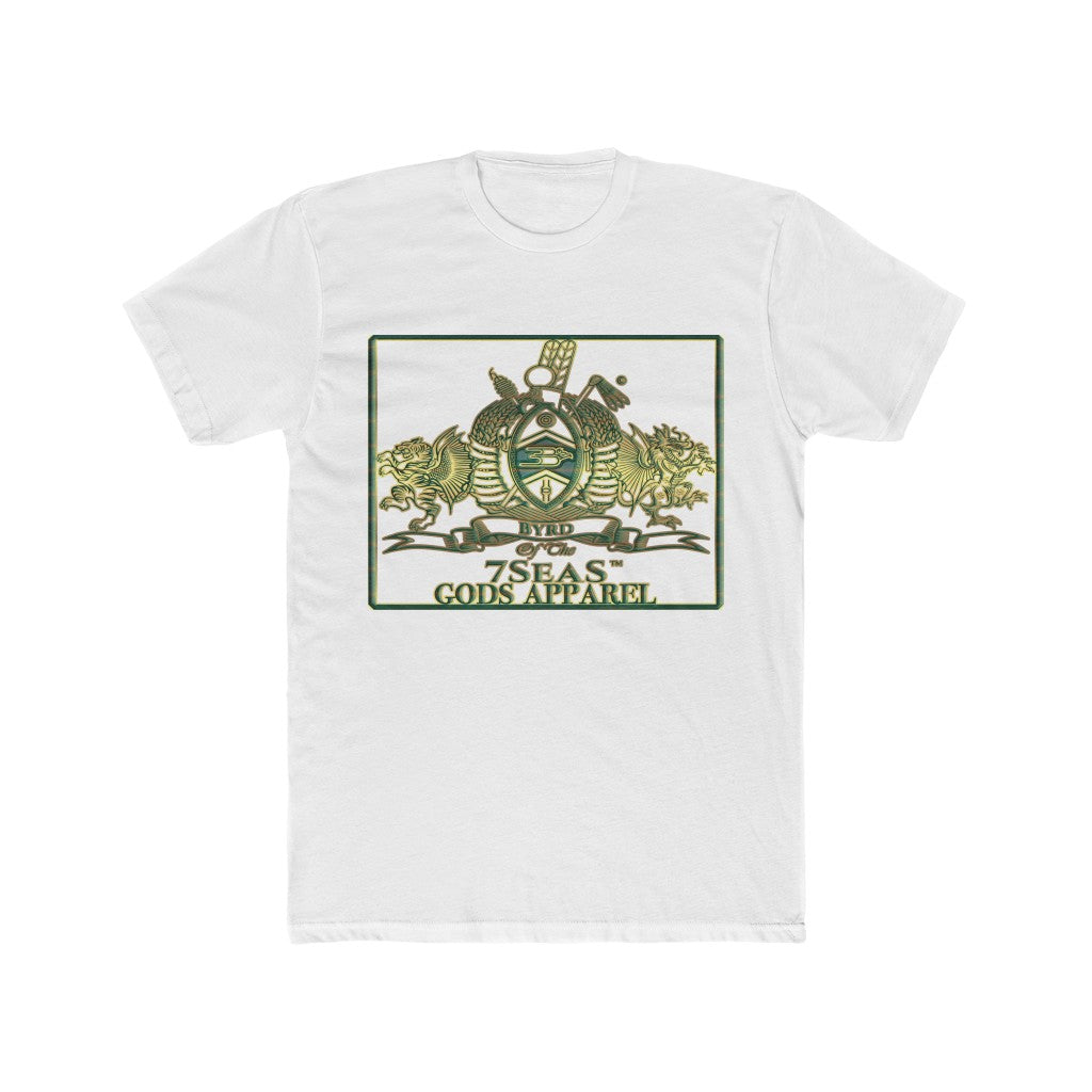 ENBYRD ~ BYRD OF THE 7SEAS GODS APPAREL - GREEN - Mens Cotton Crew Tee