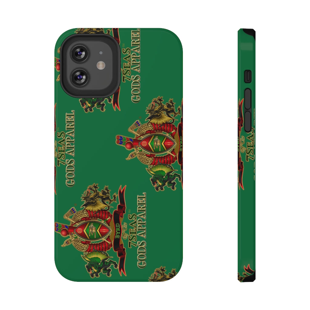 APEP - BYRD OF THE 7SEAS GODS APPAREL - GREEN - Impact-Resistant Phone Cases