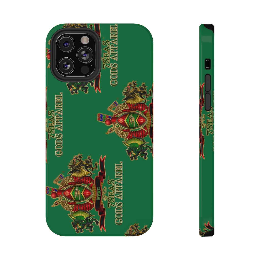 APEP - BYRD OF THE 7SEAS GODS APPAREL - GREEN - Impact-Resistant Phone Cases