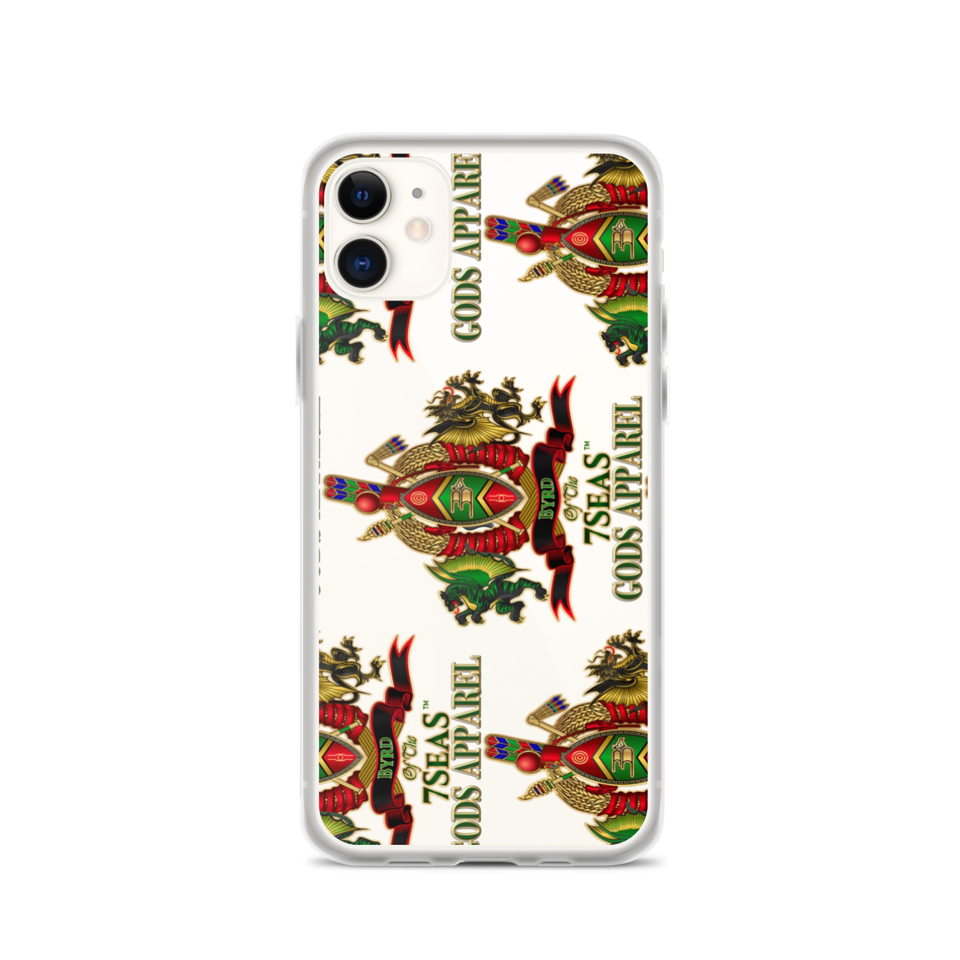 APEP - BYRD OF THE 7SEAS GODS APPAREL - transparent - iPhone Case