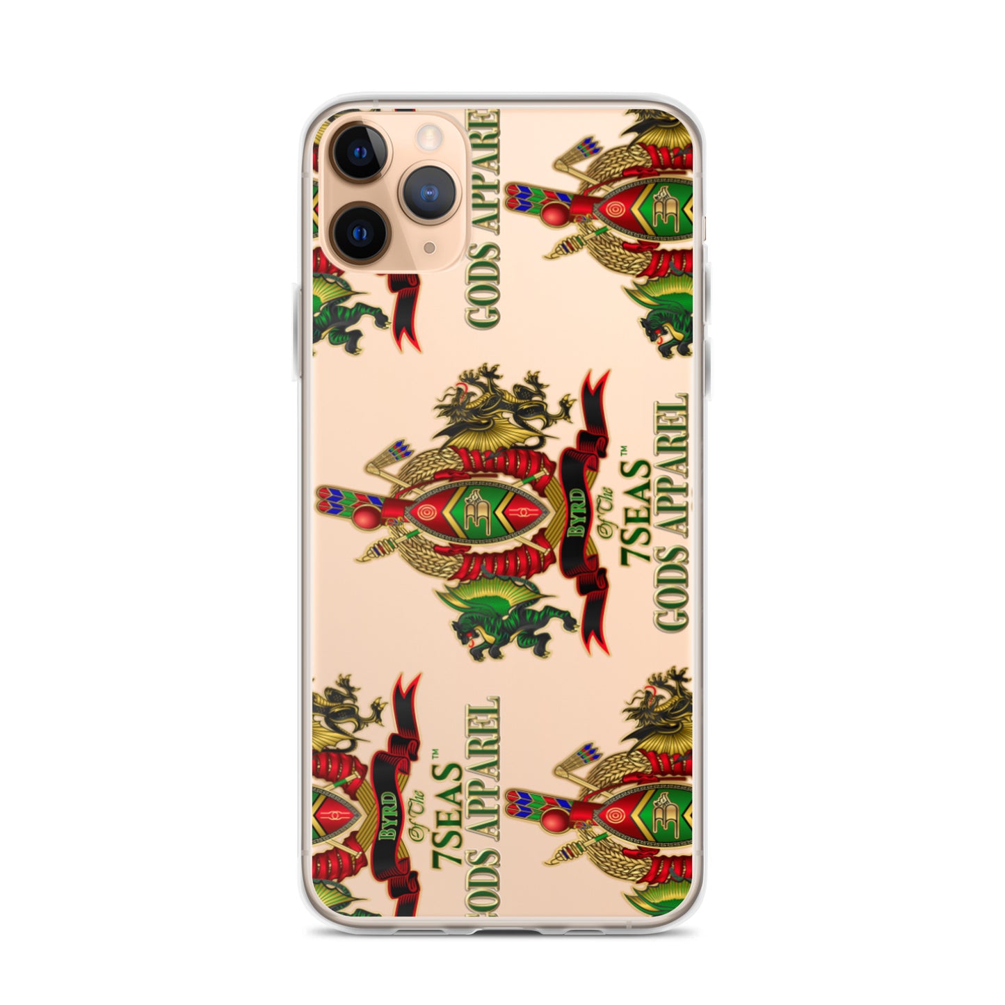 APEP - BYRD OF THE 7SEAS GODS APPAREL - transparent - iPhone Case