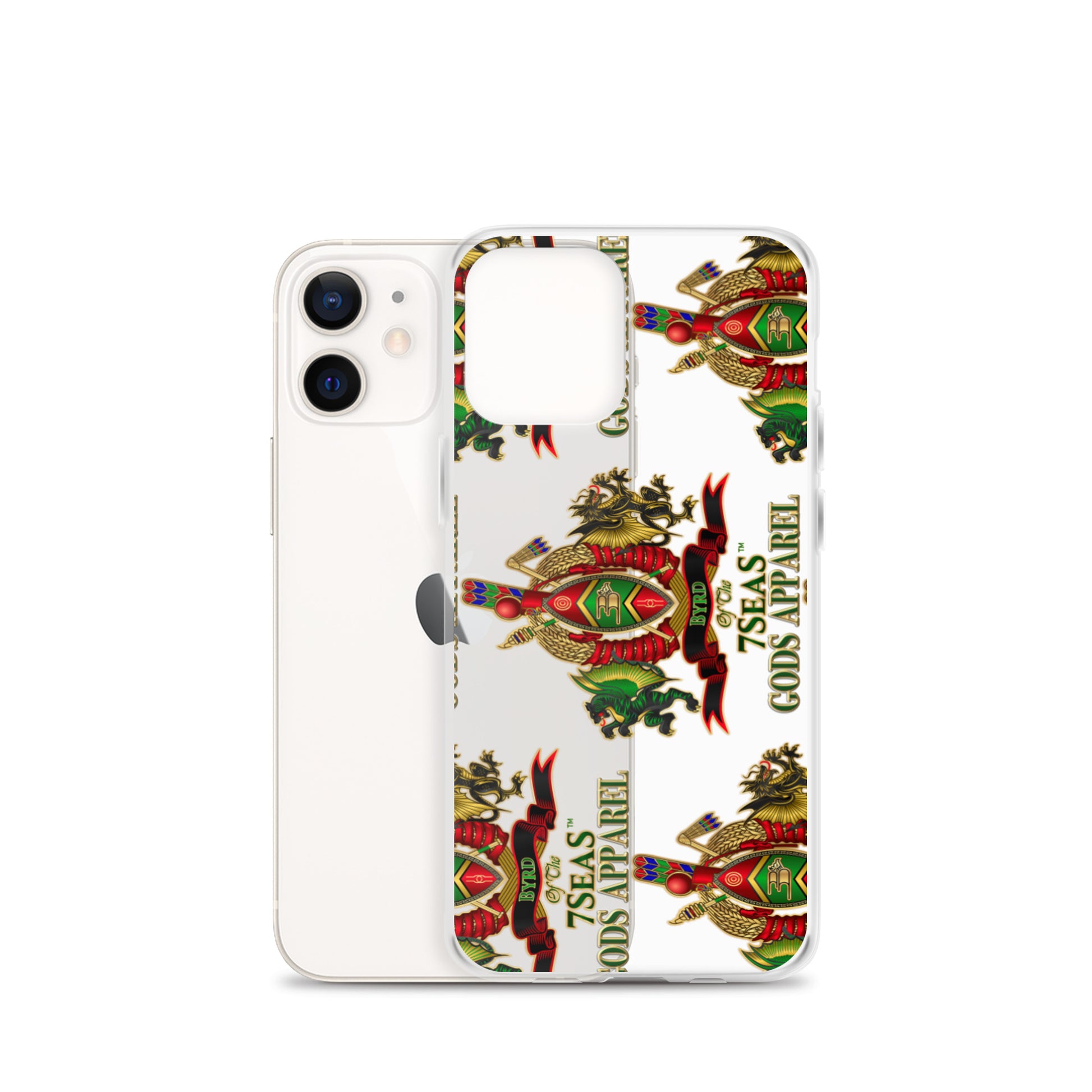 APEP - BYRD OF THE 7SEAS GODS APPAREL - transparent - iPhone Case